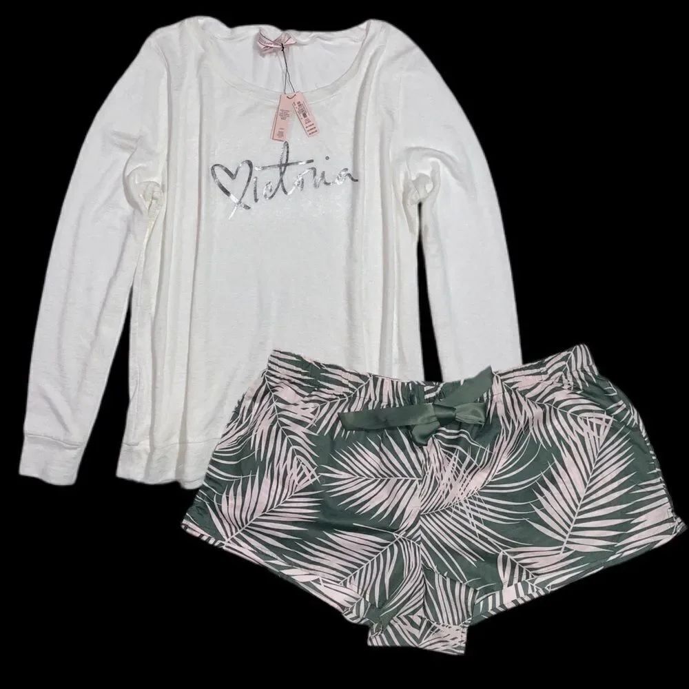 Victorias Secret Mayfair Shorts Soft top pajama Xl